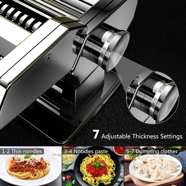 Stainless Steel Manual Pasta Maker - Mega Cart