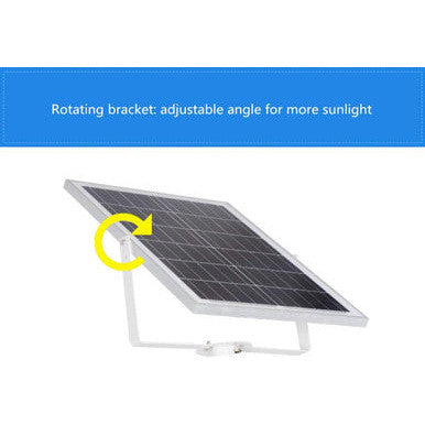 StreetBeam 50W Solar Motion Street Light With Remote Control - Mega Cart