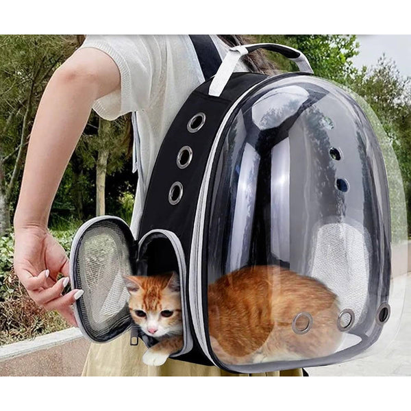 Transparent Window Pet Backpack Carrier - Mega Cart