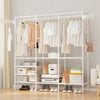 Triple Closet Rack for Space Saving Storage - Mega Cart
