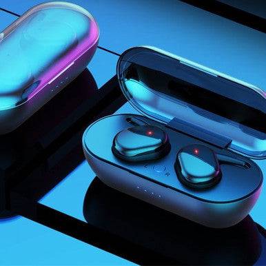 TWS-4 Bluetooth 5.0 Wireless Earphones with Noise Reduction - Mega Cart