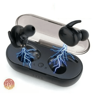 TWS-4 Bluetooth 5.0 Wireless Earphones with Noise Reduction - Mega Cart