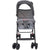 Ultra Lightweight Grey Stroller with Compact Umbrella Fold - Mega Cart