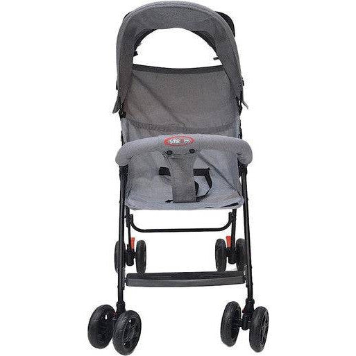 Ultra Lightweight Grey Stroller with Compact Umbrella Fold - Mega Cart