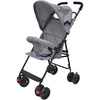Ultra Lightweight Grey Stroller with Compact Umbrella Fold - Mega Cart