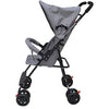 Ultra Lightweight Grey Stroller with Compact Umbrella Fold - Mega Cart