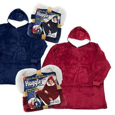 Ultra Plush Huggle Hoodie - Oversized Blanket Sweatshirt - Mega Cart