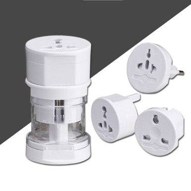 Universal Travel Adapter - Compact, Safe, and Multi-Region Compatible - Mega Cart