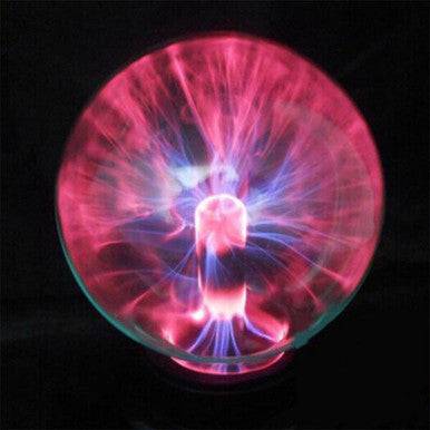 USB Plasma Crystal Ball Night Light - Touch & Sound Activated - Mega Cart
