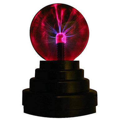 USB Plasma Crystal Ball Night Light - Touch & Sound Activated - Mega Cart