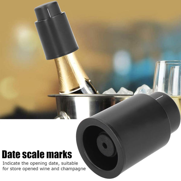 Vacuum Wine Preserver with Time Scale Record - Mega Cart