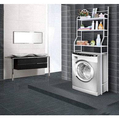 Versatile 3-Tier Storage Rack for Laundry, Kitchen, Bathroom - Mega Cart