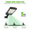 Wall-Mounted Solar Induction Street Light - Mega Cart