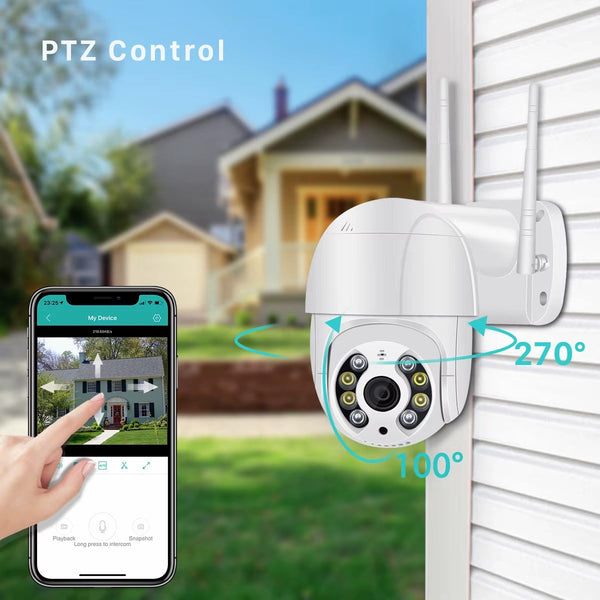 Weatherproof Wall Mounted Security Camera - Mega Cart