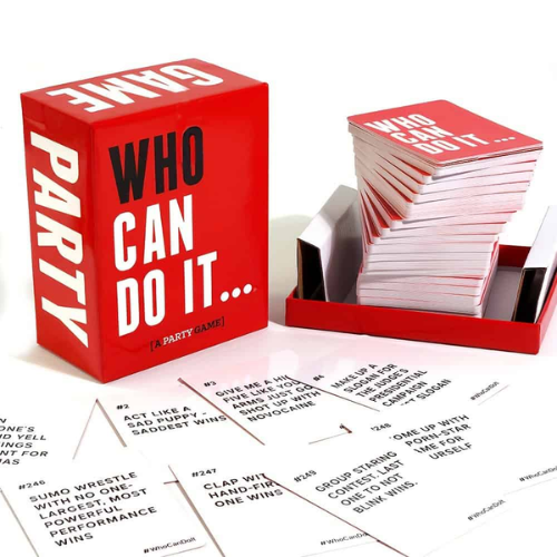 Who Can Do It? Ultimate Party Card Game - Mega Cart