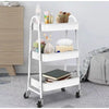 Multi-Purpose 3 Tier Metal Storage Cart