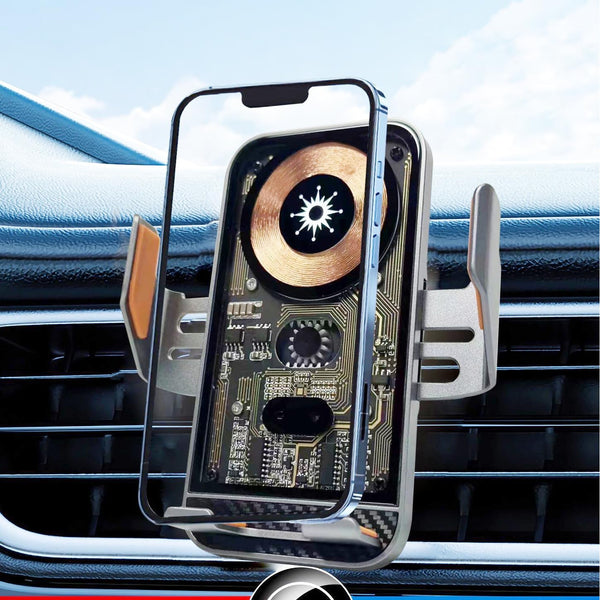 Wireless Charging Car Holder - Mega Cart