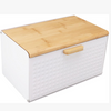 Wooden Bread Box With Canisters - Mega Cart