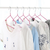 10-Piece Non-Slip Rubber-Coated Metal Hangers - Space-Saving - Mega Cart