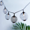 10 Piece Spiral Ball Solar String Lights - Mega Cart