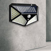 100 LED Solar Motion Sensor Wall Light for Outdoor Security - Mega Cart