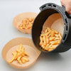 100 Piece Non-Stick Air Fryer Liners - Oilproof & Waterproof - Mega Cart