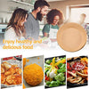 100 Piece Non-Stick Air Fryer Liners - Oilproof & Waterproof - Mega Cart