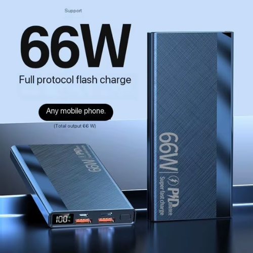 10000mah 66W Fast Charging Power Bank - Mega Cart