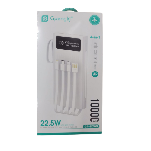 10000mAh Portable LED Display Power Bank - Mega Cart