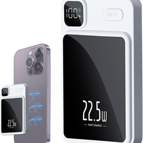 10000mAh Portable Magnetic Wireless Power Bank - Mega Cart
