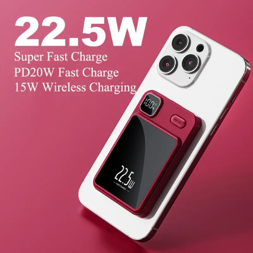 10000mAh Portable Magnetic Wireless Power Bank - Mega Cart