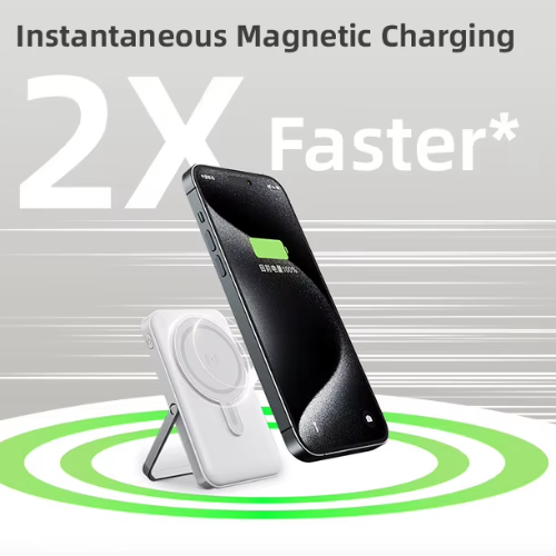 10000mAh Power Bank With Magnetic Phone Holder - Mega Cart