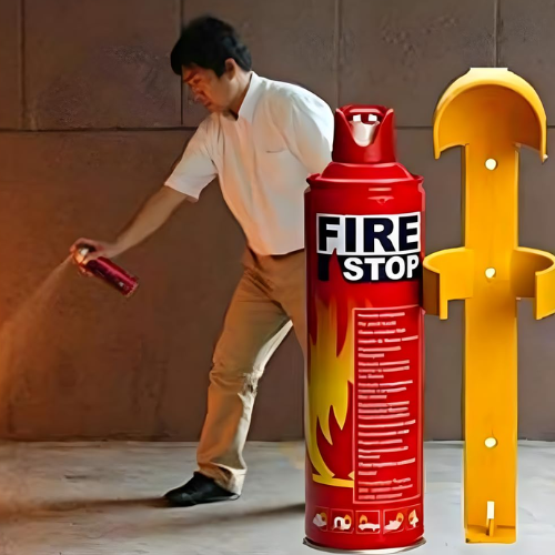 1000ml Portable Fire Extinguisher with Mounting Bracket - Mega Cart