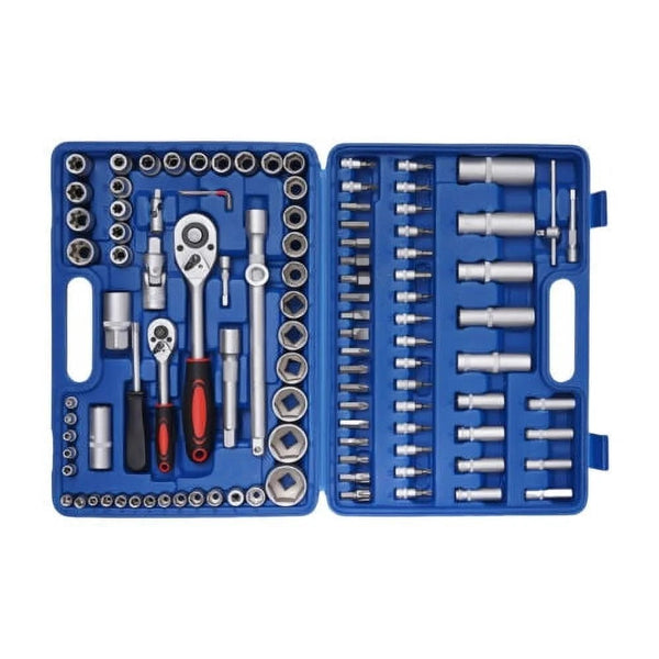 108Pc Chrome Vanadium Auto Tool Kit - Mega Cart