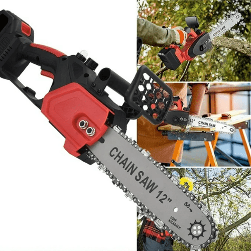 12 Inch Handheld Cordless Electric Chainsaw - Mega Cart