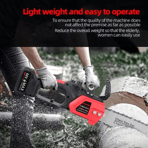 12 Inch Handheld Cordless Electric Chainsaw - Mega Cart