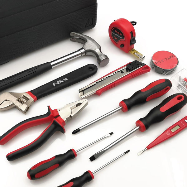 12-Piece Home Repair and Maintenance Tool Kit - Mega Cart