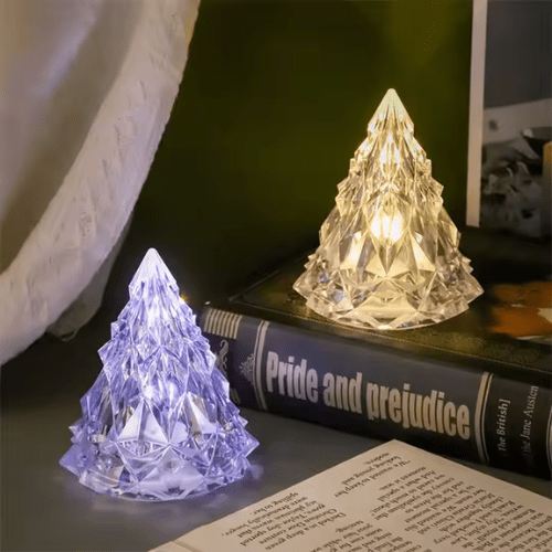 12-Piece Pack Smokeless LED Crystal Decorative Candles - Mega Cart