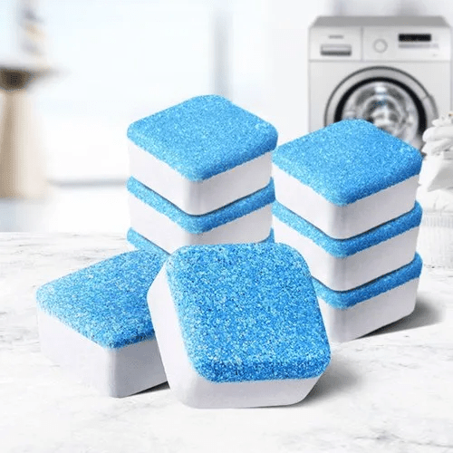 12 Piece Washing Machine Effervescent Cleaning Block - Mega Cart
