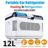 12L Portable Dual-Function Hot and Cold Travel Refrigerator - Mega Cart