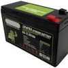 12V 7AH Lithium-ion Battery with LiFeP04 Battery Manager - Mega Cart