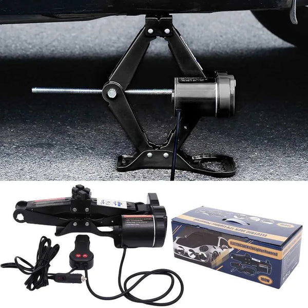 12V Electric Car Jack Kit for Quick Tire Changes - Mega Cart