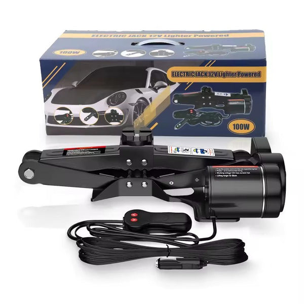 12V Electric Car Jack Kit for Quick Tire Changes - Mega Cart