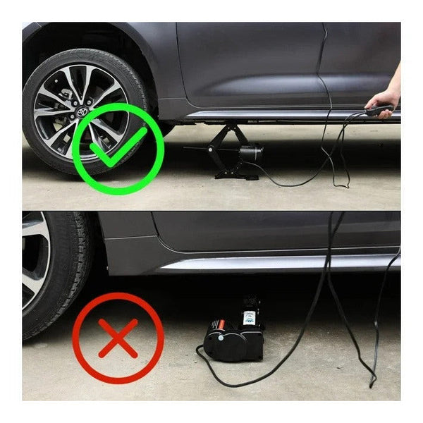 12V Electric Car Jack Kit for Quick Tire Changes - Mega Cart