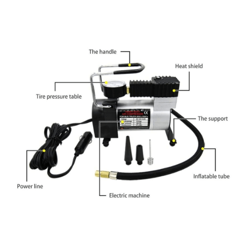 12V Heavy Duty Air Compressor - Mega Cart