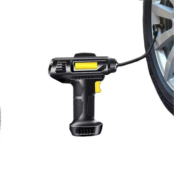12V Tyre Inflator with Built-in Pressure Gauge - Mega Cart