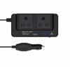Car Power Inverter 12V to 220V with 4 USB Ports