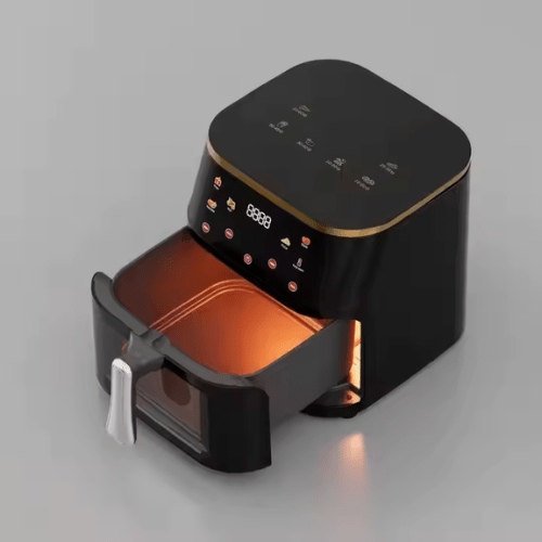 13.5L Digital Air Fryer With Glass - Mega Cart