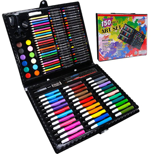 150 Piece Kids Art Set with Case