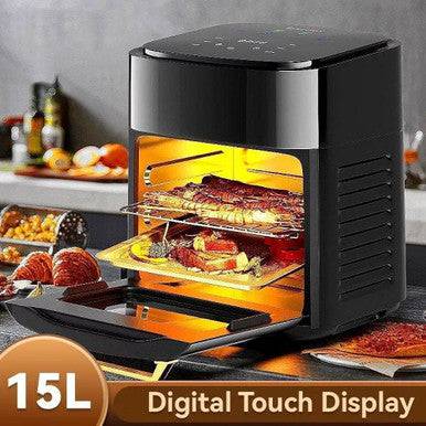 15L Air Fryer Oven - Healthy Cooking, Large Capacity, Easy Clean - Mega Cart
